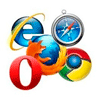 Логотипы интернет браузеров