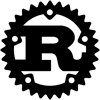 Логотип языка программирования «Rust»