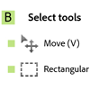 Иконка «Выбор инструментов»